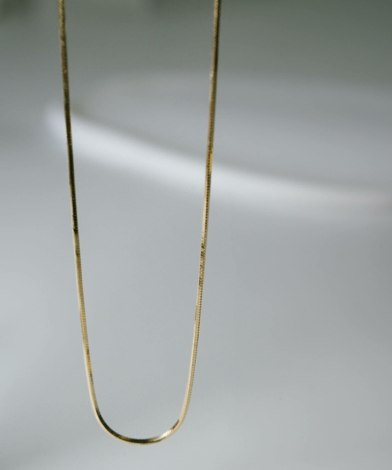 18金ネックレス k18 18金 アズキ ネックレス 0.93φ 50cm / k18 azuki necklace 0.93φ