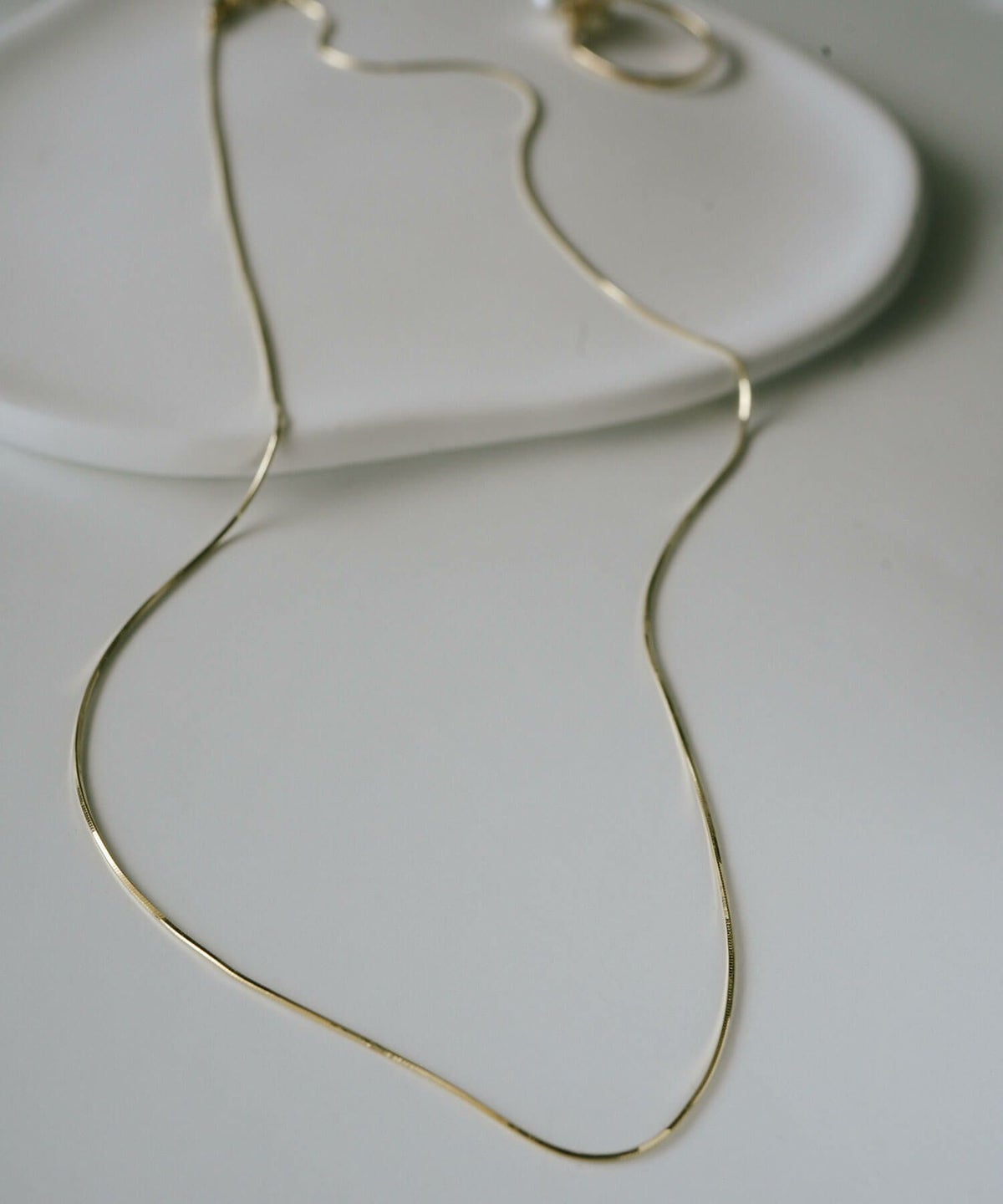 18金 ネックレス レディース 大人 チェーン 45cm 【Ariadne-sera-nk アリアドネ・セラ】ネックレス チェーン だけ 華奢 チェーンだけ 18K K18 ゴールド シンプル ゴールド スキンジュエリー 細い 大人 可愛い おしゃれ 軽量 普段使い 20代 30代 40代 50代 ギフト プレゼント