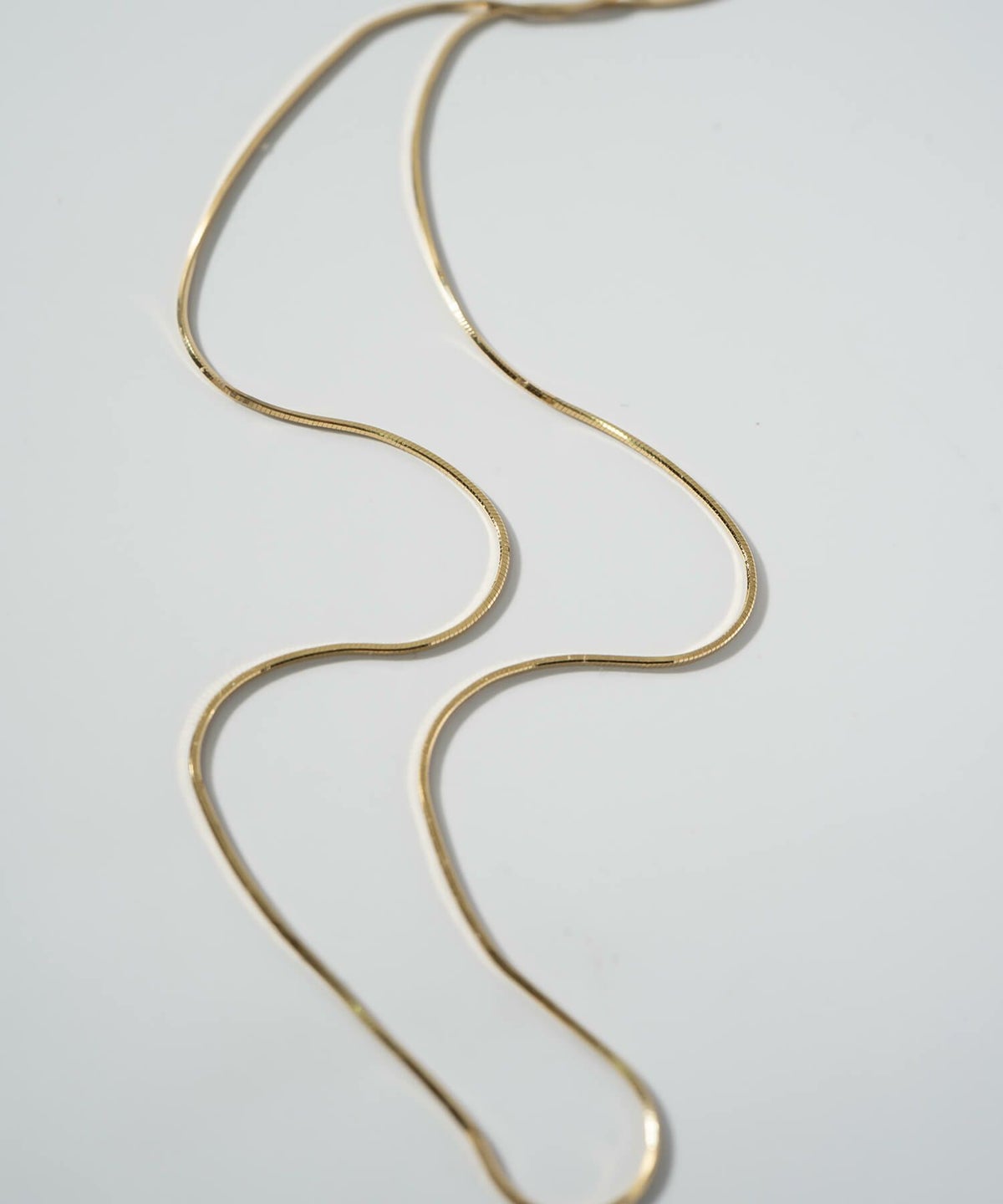 18金 ネックレス レディース 大人 チェーン 45cm 【Ariadne-sera-nk アリアドネ・セラ】ネックレス チェーン だけ 華奢 チェーンだけ 18K K18 ゴールド シンプル ゴールド スキンジュエリー 細い 大人 可愛い おしゃれ 軽量 普段使い 20代 30代 40代 50代 ギフト プレゼント