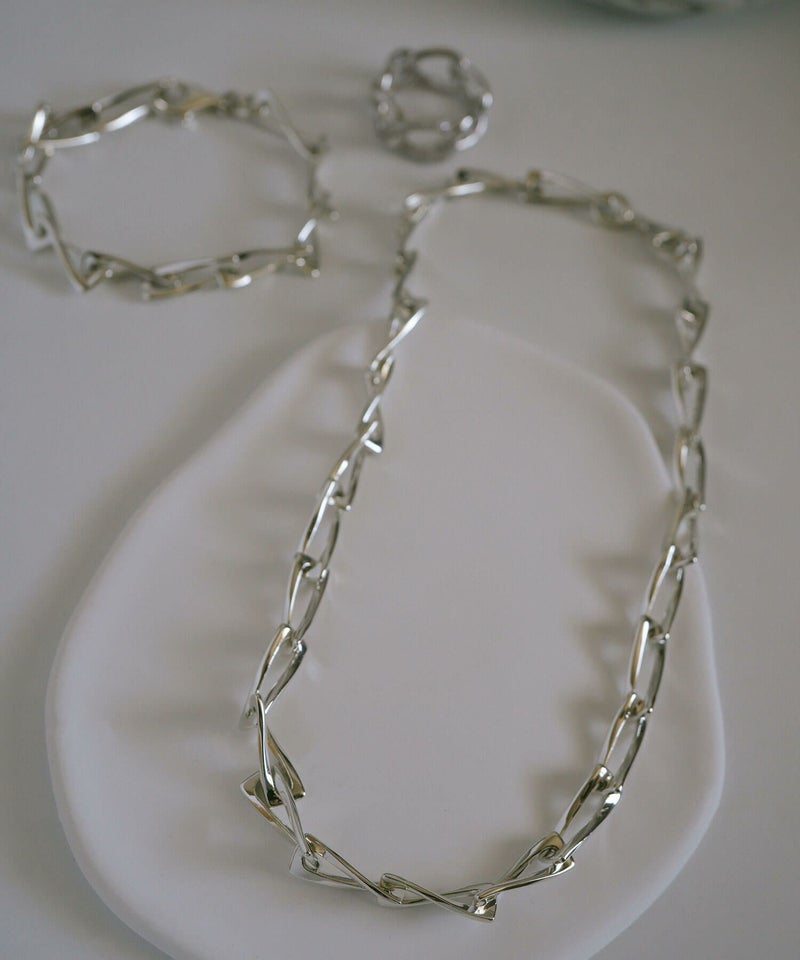 ネックレス  チェーン レディース 短め 【eive-nk エイブ 】 シルバー925 チョーカー ネックレス 太め チェーン 大ぶり シンプル チェーンネックレス カジュアル フォーマル おしゃれ 金属アレルギー 安心 ジュエリー アクセサリー 地金