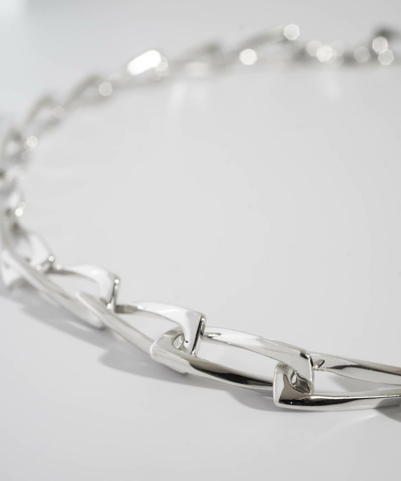 ネックレス  チェーン レディース 短め 【eive-nk エイブ 】 シルバー925 チョーカー ネックレス 太め チェーン 大ぶり シンプル チェーンネックレス カジュアル フォーマル おしゃれ 金属アレルギー 安心 ジュエリー アクセサリー 地金