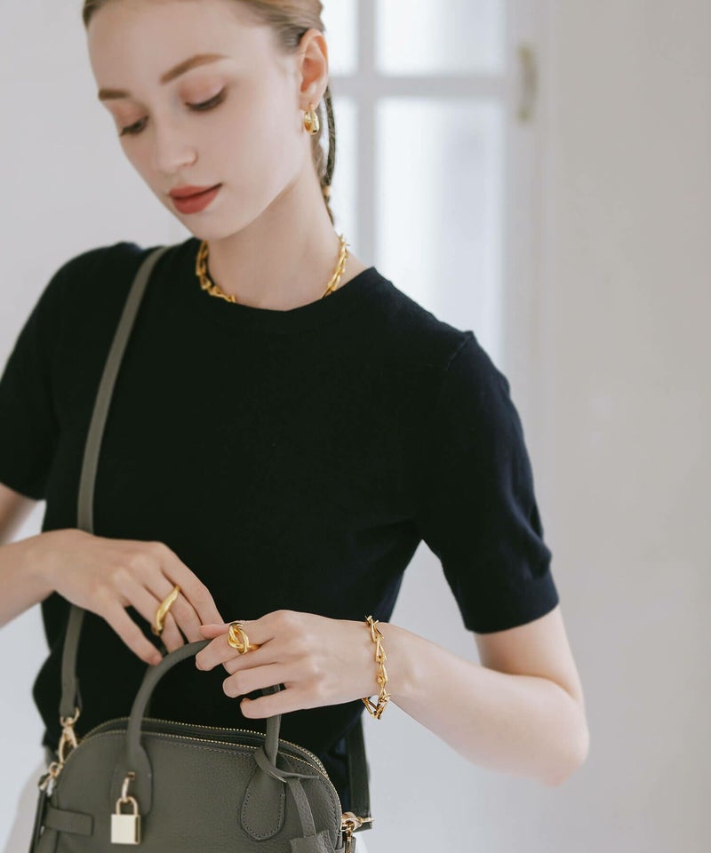 ブレスレット バングル レディース シンプル シルバー ゴールド 【eive-br エイブ】 チェーン 太め 金属アレルギー対応 シルバー925 ゴールド ブレスレット 18K 仕上げ チェーンブレスレット 大ぶり ざっくり おしゃれ メンズ ユニセックス ペア