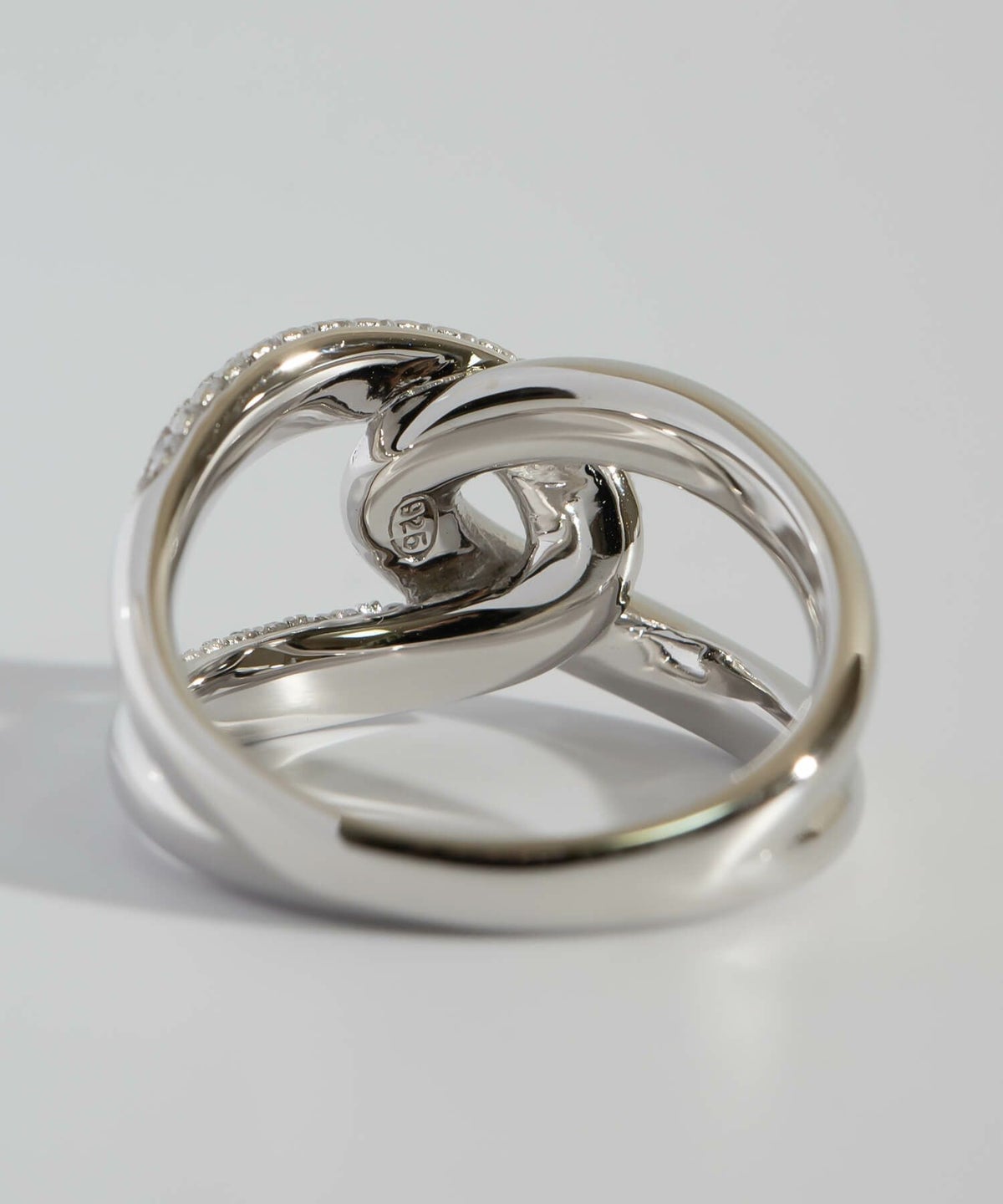 リング 指輪 レディース シンプル 大ぶり 太め キラキラ