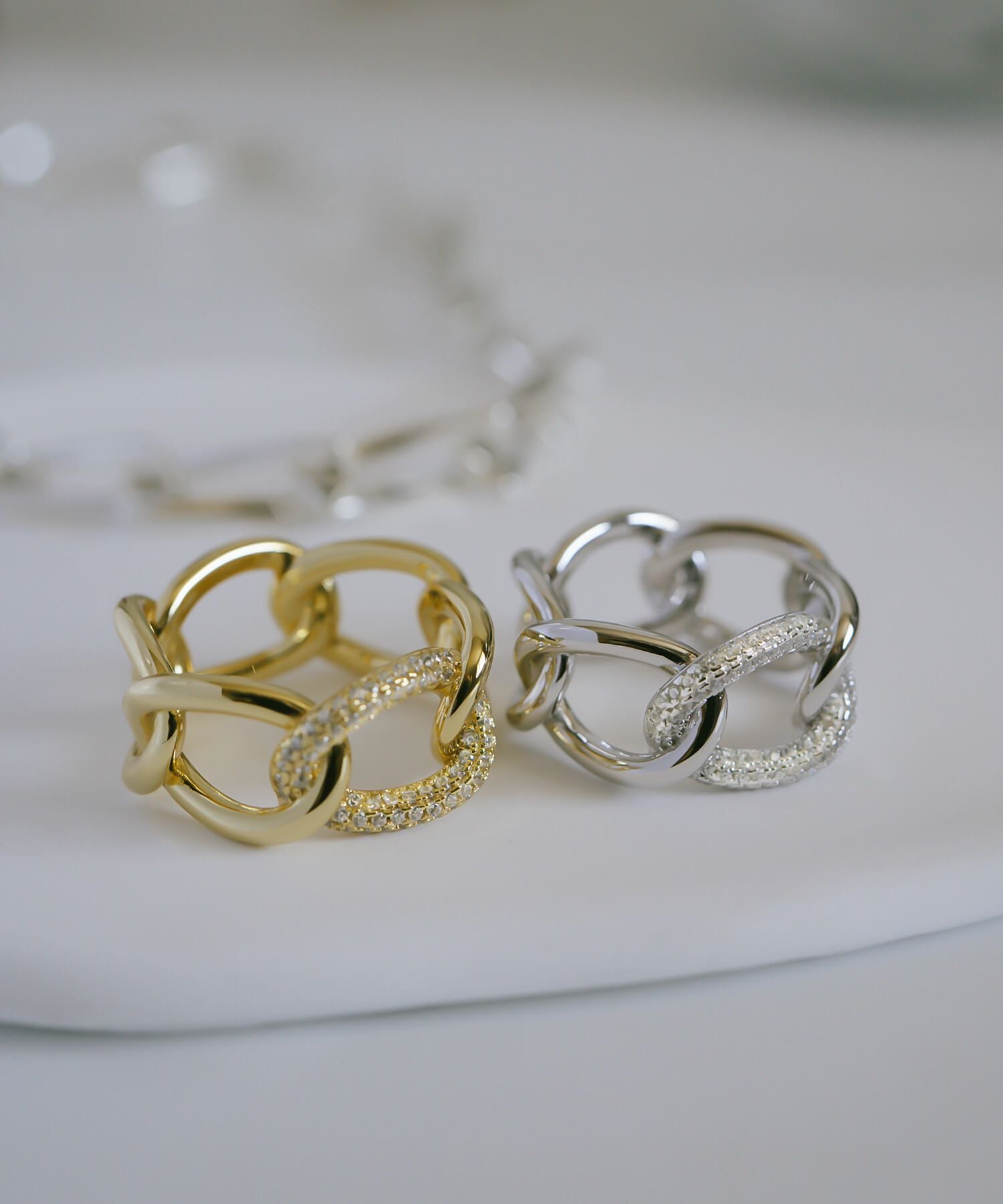 ジルコニアのチェーンリング 【Ardina-Link アルディナ・リンク