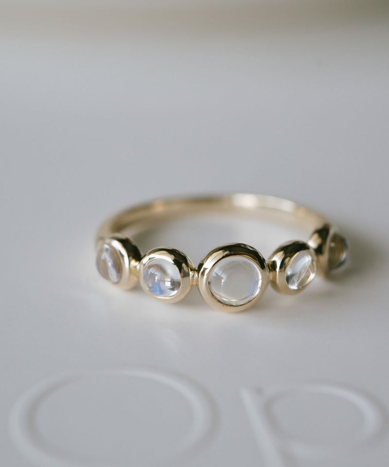 天然石 リング 指輪 レディース シンプル ゴールド