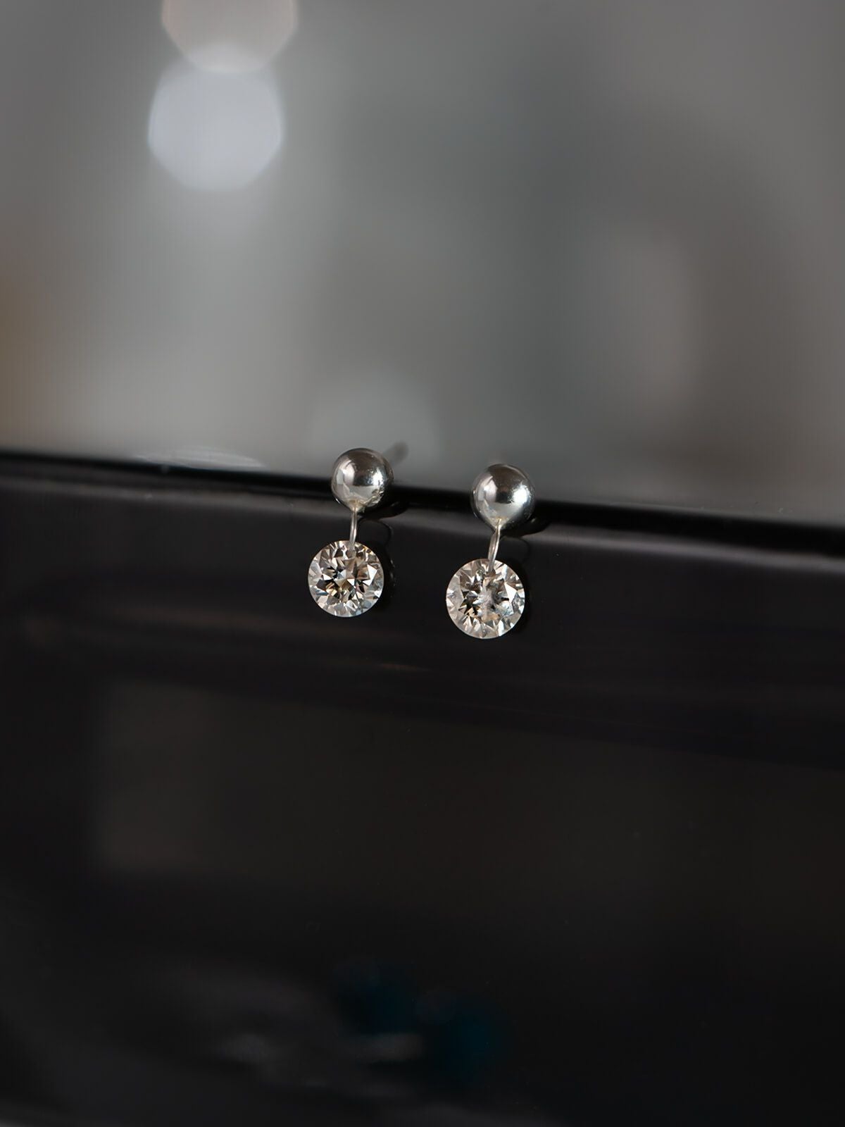 数量限定】ダイヤモンド ピアス 一粒 プラチナ 【asteri-nanoa