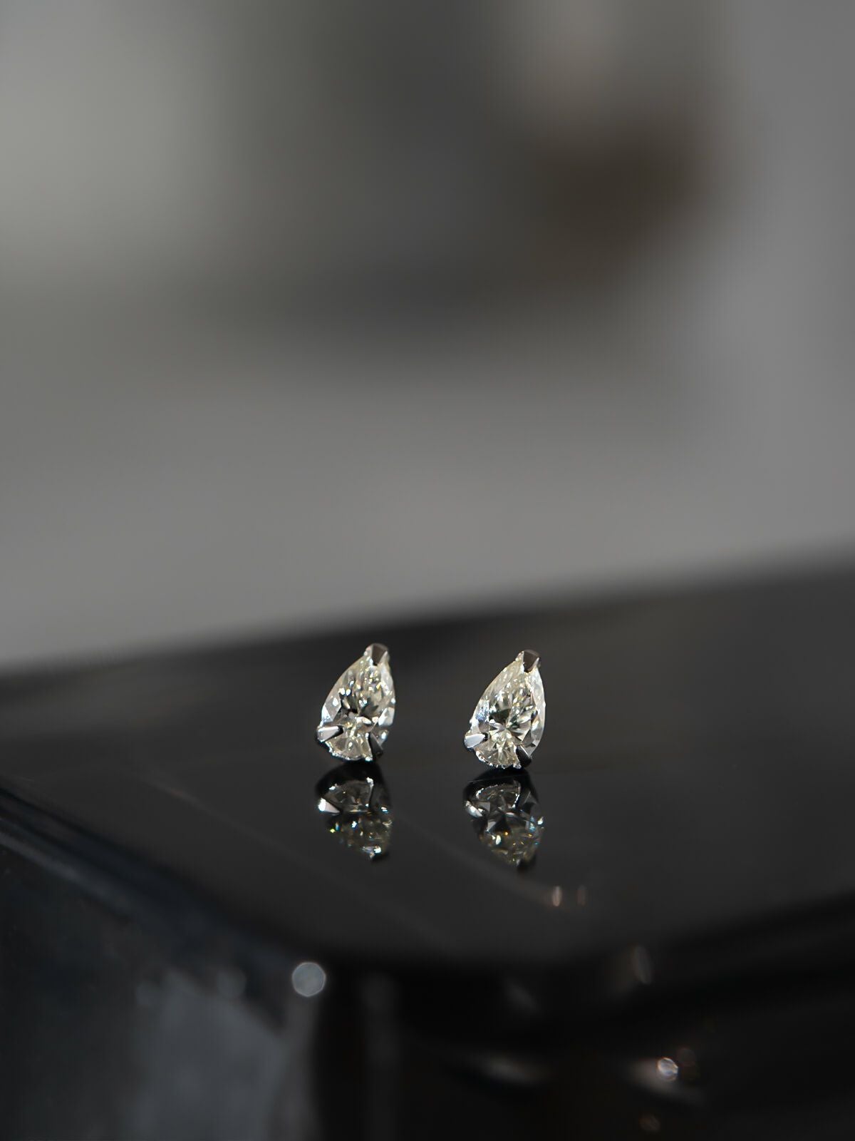 特価_数量限定】ダイヤモンド ピアス 一粒 プラチナ 【asteri-dew