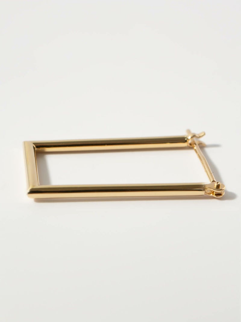 フープ ピアス 金属アレルギー対応 18K 18金 K18 フープピアス 【elpota エルポタ】 メンズ ピアス レディース 大人 可愛い ジュエリー アクセサリー プレゼント 女性 ギフト 誕生日 彼女 ピアス モード モード系 大きめ おしゃれ 軽量