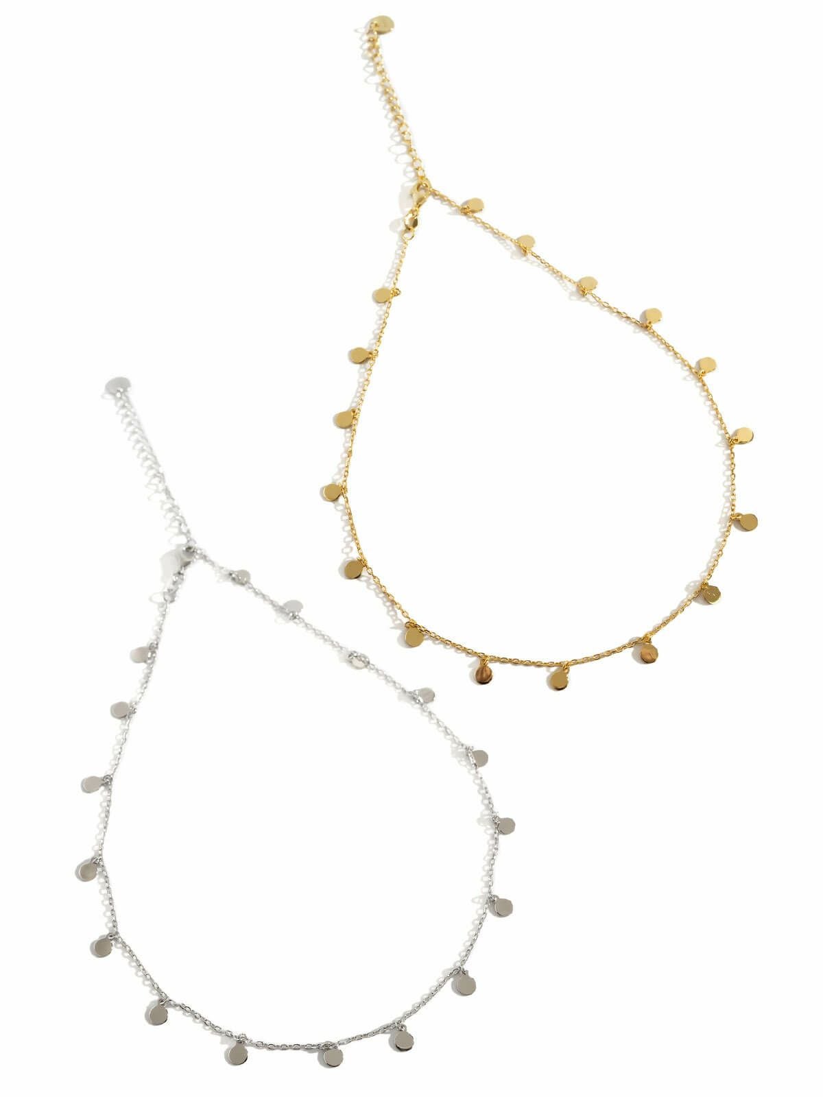 チョーカー ネックレス チェーン レディース メンズ カジュアル シンプル アレルギー 対応 【veliala-nk ヴェリアラ】 18金仕上げ ネックレス チェーンだけ 20代 30代 40代 50代 シルバー ゴールド ネックレス 普段使い 大人 シルバー925 シルバーチェーン