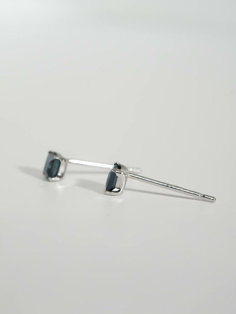 ピアス サファイヤ ブルー レディース プラチナ ブランド