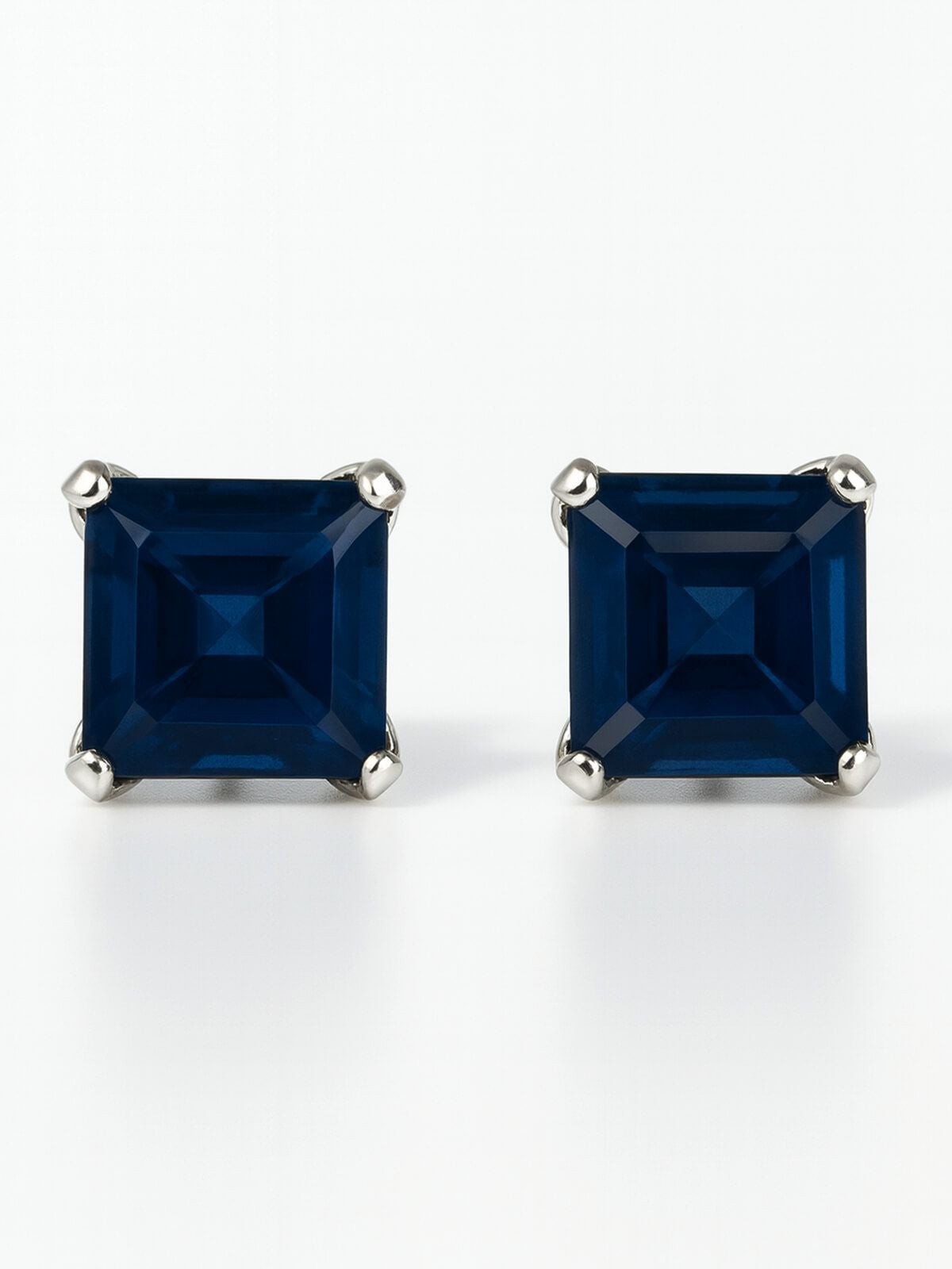 ピアス サファイヤ ブルー レディース プラチナ ブランド