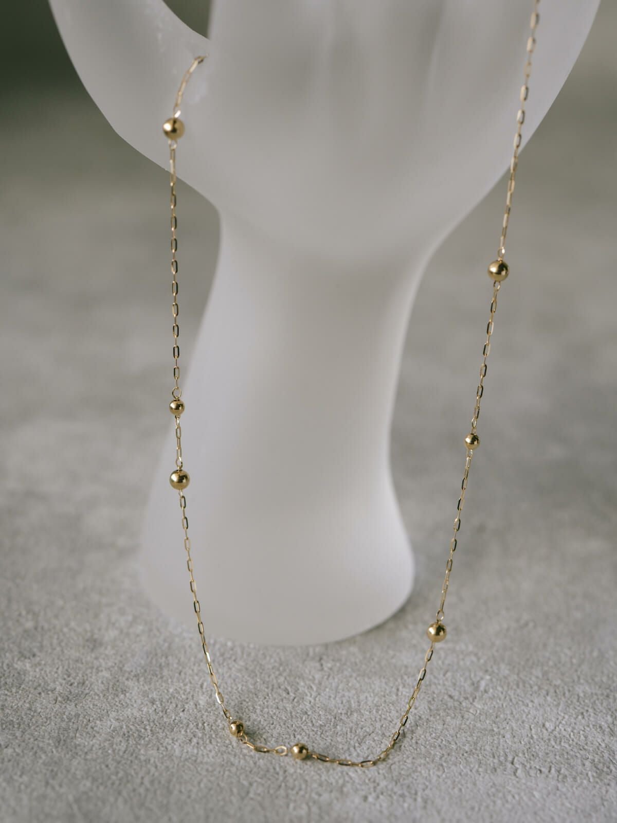18K ゴールド ネックレス チェーン レディース 【ariadne-orbis