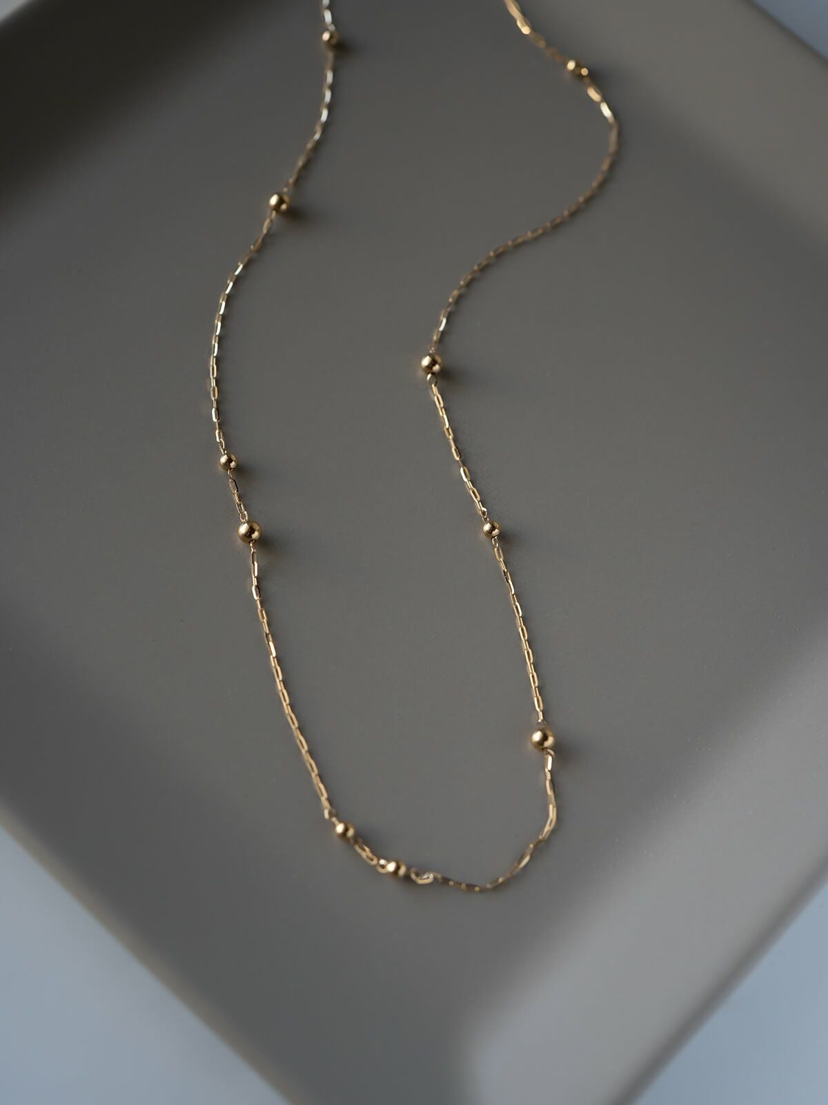 18K ゴールド ネックレス チェーン レディース 【ariadne-orbis