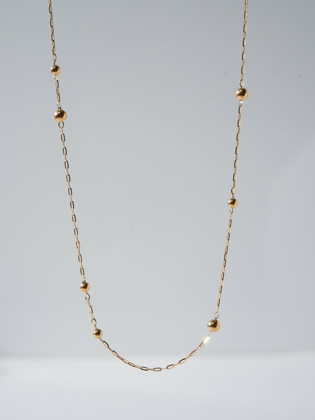 18K ゴールド ネックレス チェーン レディース 【ariadne-orbis