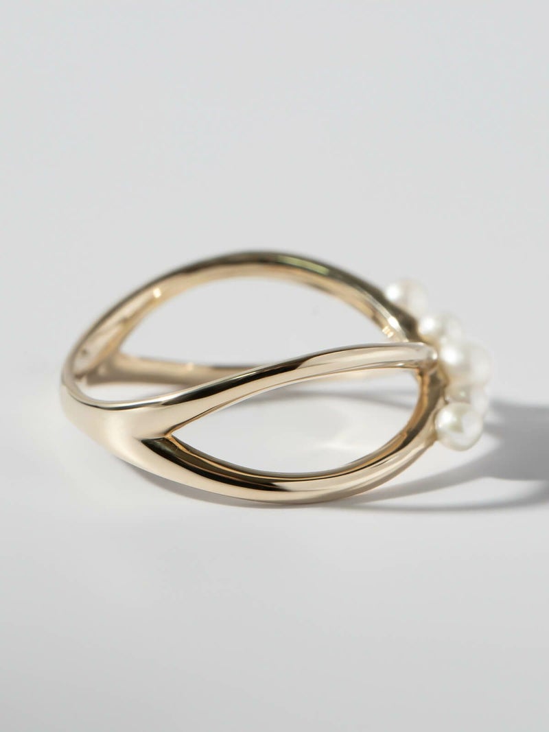 パール リング おしゃれ レディース 10k 指輪 【cruvia クラヴィア】 真珠 淡水 レディース アレルギー対応 シンプル 指輪 冠婚葬祭 普段使い 淡水真珠 淡水パール 真珠指輪 パール指輪 きれいめ フォーマル アクセサリー ジュエリー 大人可愛い