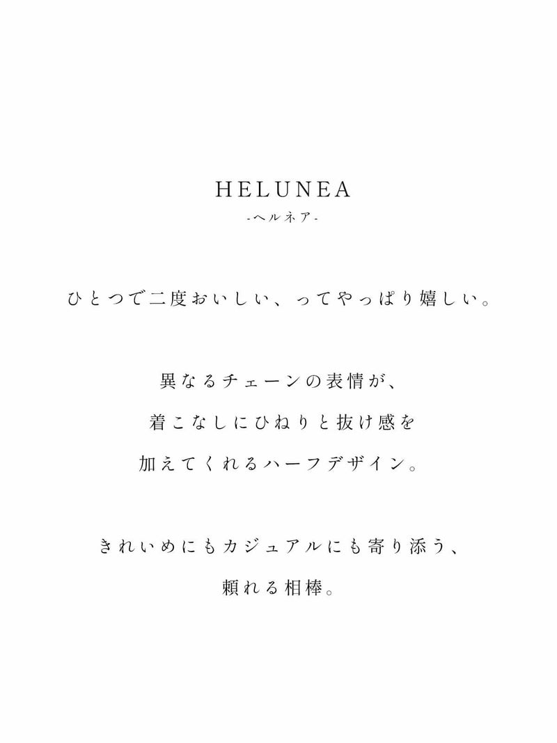 チェーンネックレス レディース シンプル バイカラー