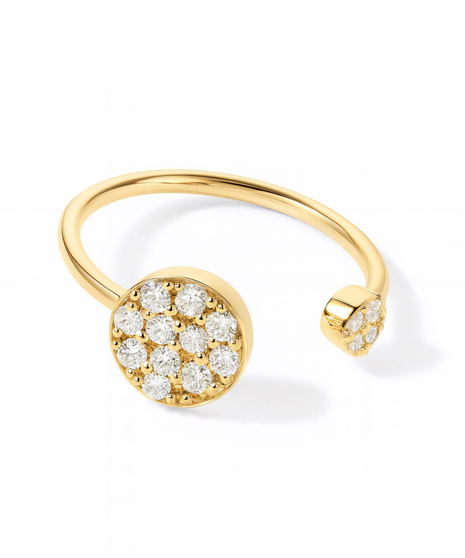 ピンキーリング k18 ダイヤ リング 指輪 ダイヤモンド【thelaia-r