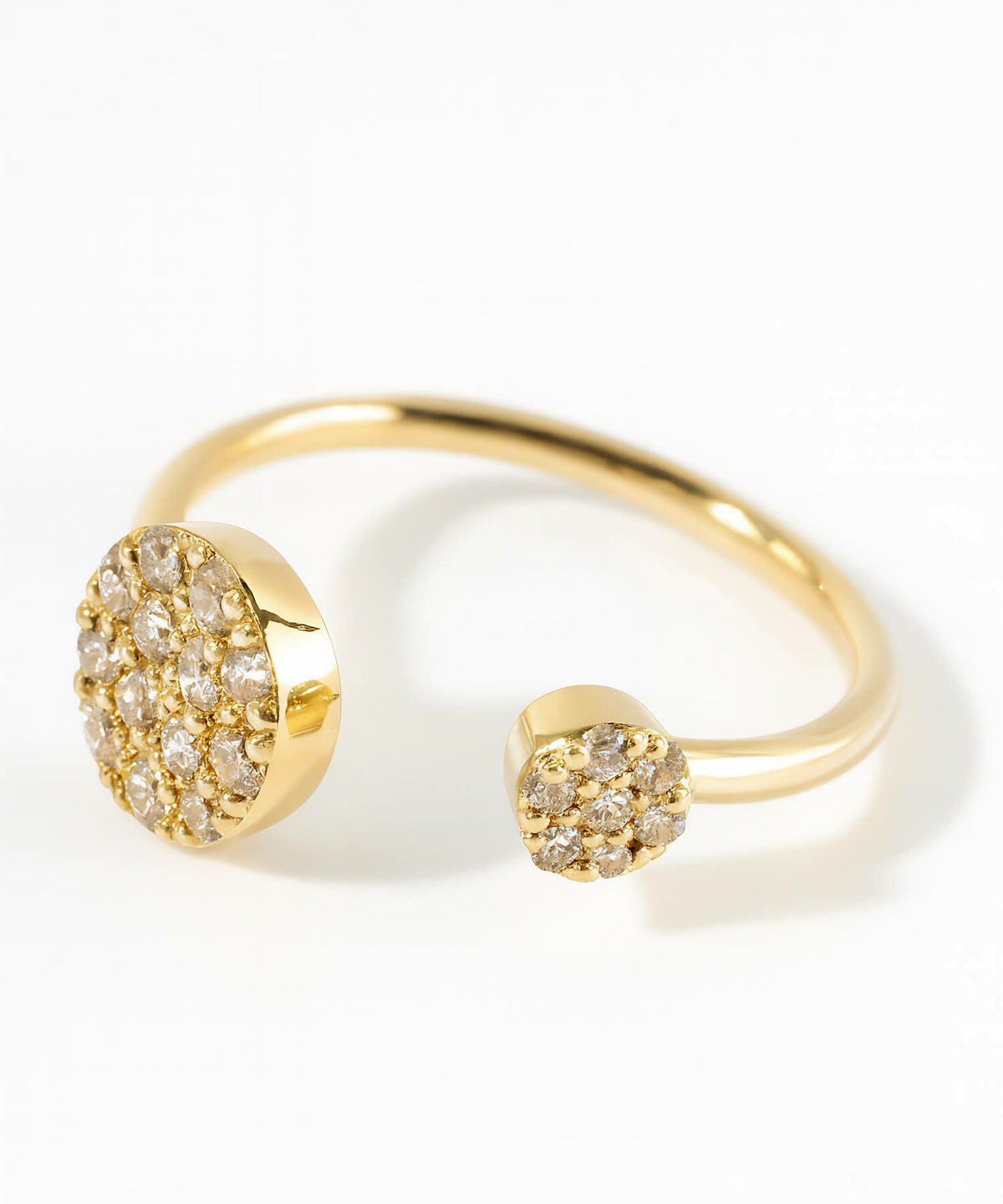 ピンキーリング k18 ダイヤ リング 指輪 ダイヤモンド 18金 シンプル 【thelaia-r テライア】 ダイヤモンドリング ファランジリング 関節リング 18k ゴールド 誕生石 レディース おしゃれ つけっぱなし 華奢 リング 重ね 付け 重ねづけ 繊細 受注生産