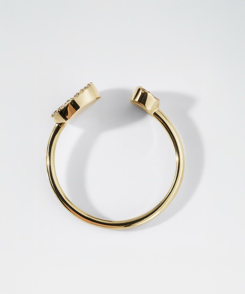 ピンキーリング k18 ダイヤ リング 指輪 ダイヤモンド 18金 シンプル 【thelaia-r テライア】 ダイヤモンドリング ファランジリング 関節リング 18k ゴールド 誕生石 レディース おしゃれ つけっぱなし 華奢 リング 重ね 付け 重ねづけ 繊細 受注生産