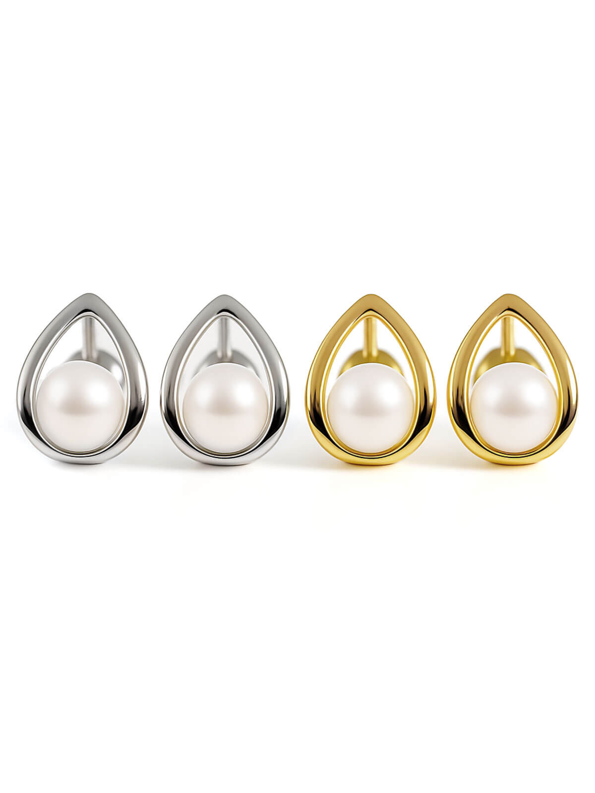 パール ピアス 一粒 ドロップ ぶら下がり シルバー925 金属アレルギー対応 フープ 【arne アルネ】 ドロップピアス 18k 仕上げ ピアス 真珠 普段 使い シルバー ゴールド ニッケルフリー シンプル ギフト プレゼント 女性 誕生日 クリスマス バレンタイン