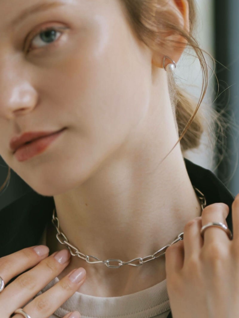 パール ピアス 一粒 ドロップ ぶら下がり シルバー925 金属アレルギー対応 フープ 【arne アルメ】 ドロップピアス 18k 仕上げ ピアス 真珠 普段 使い シルバー ゴールド ニッケルフリー シンプル ギフト プレゼント 女性 誕生日 クリスマス バレンタイン