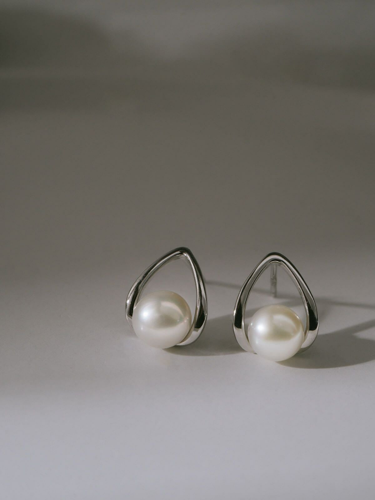 パール ピアス ドロップ シルバー925 金属アレルギー 【arne アルネ
