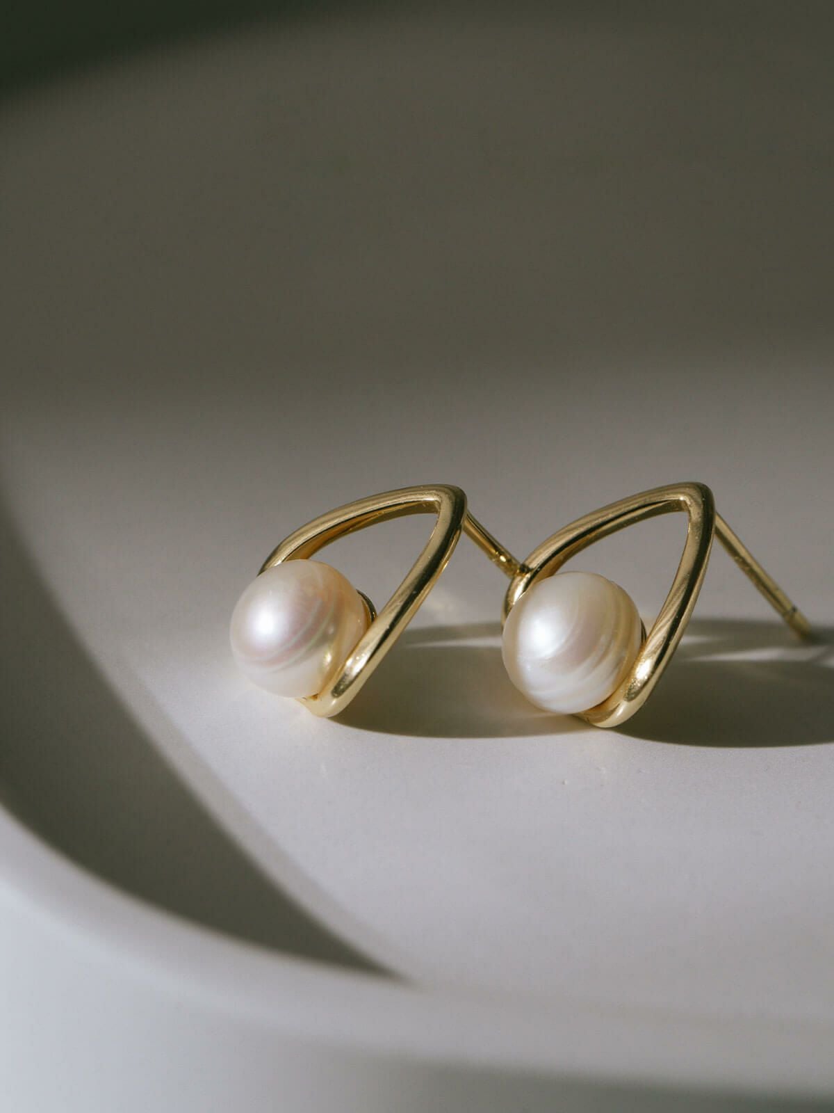 パール ピアス ドロップ シルバー925 金属アレルギー 【arne アルネ