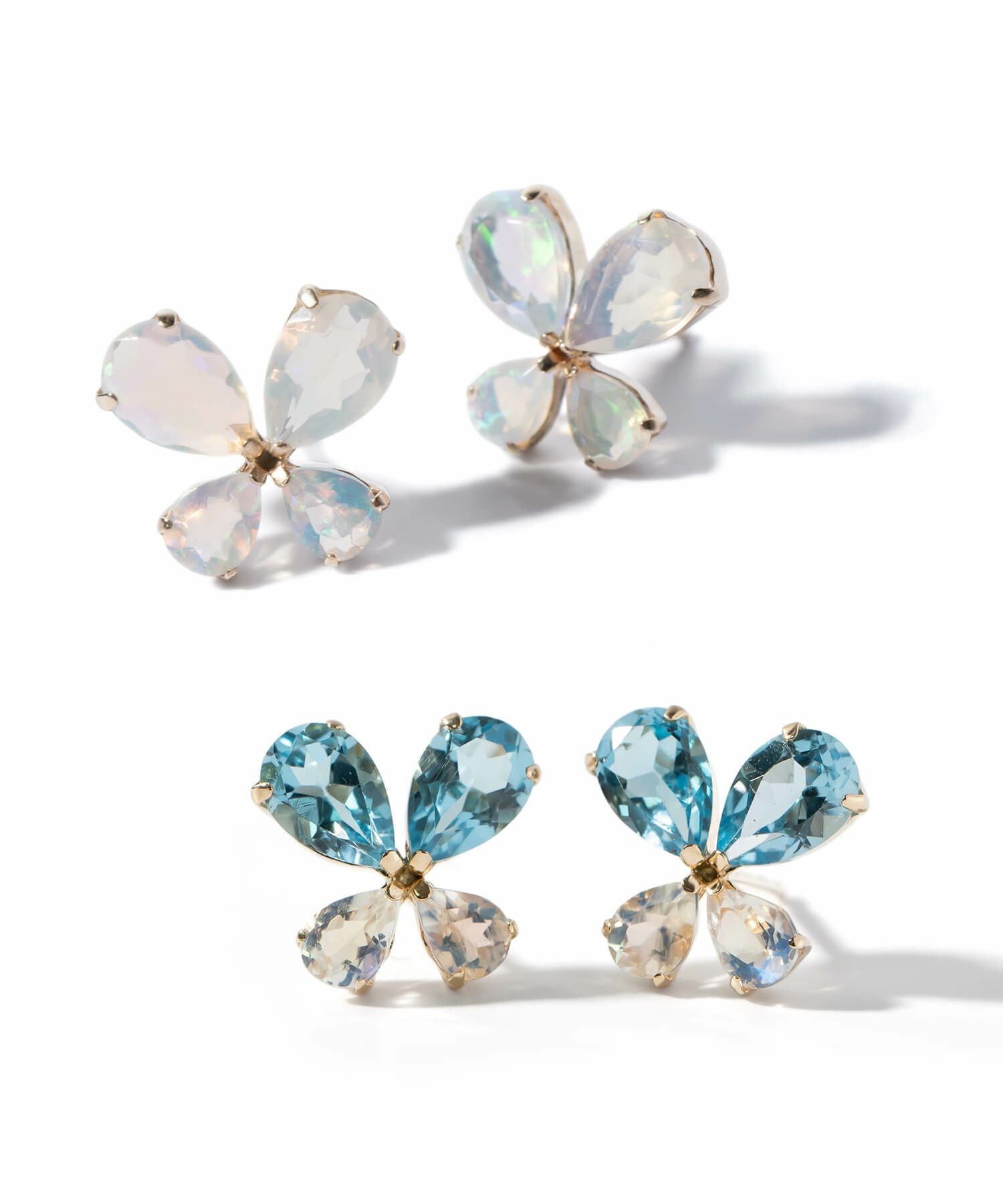 蝶 ピアス 10K 金属アレルギー 対応 【terra-papillon テラ・パピロン