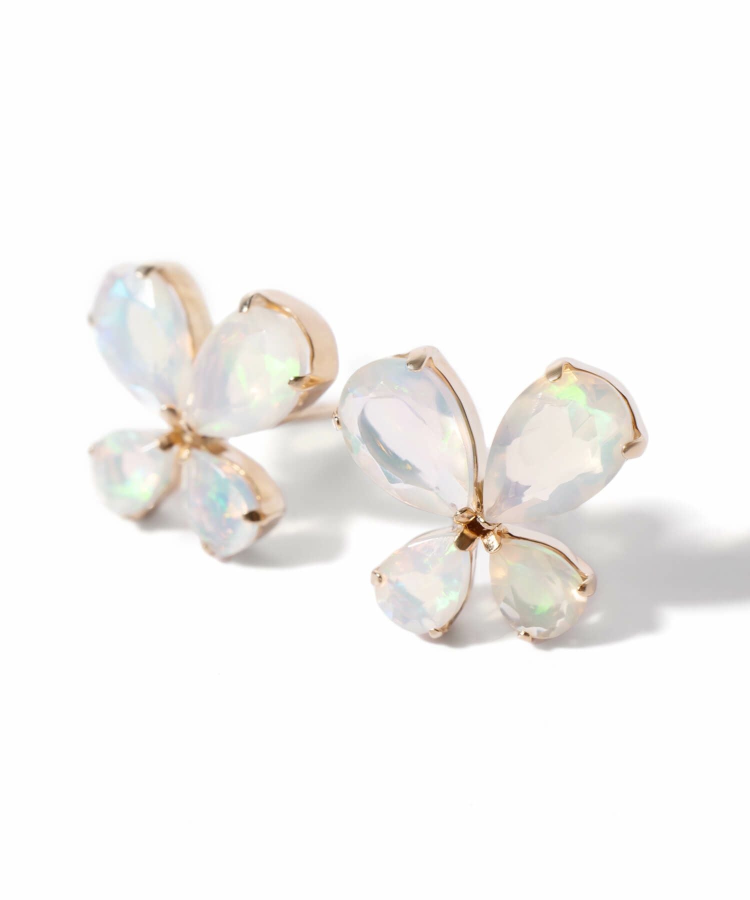 蝶 ピアス 10K 金属アレルギー 対応 【terra-papillon テラ・パピロン