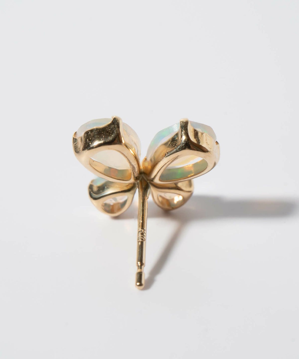 蝶 ピアス 10K 金属アレルギー 対応 【terra-papillon テラ・パピロン】 蝶々 バタフライ かわいい ピアス 10金 k10 色ーゴールド オパール 小さめ ピアス 小ぶり 大人 おしゃれ ピアス シンプル 小さい 誕生石 エレガント 石 パワーストーン お守り 繊細