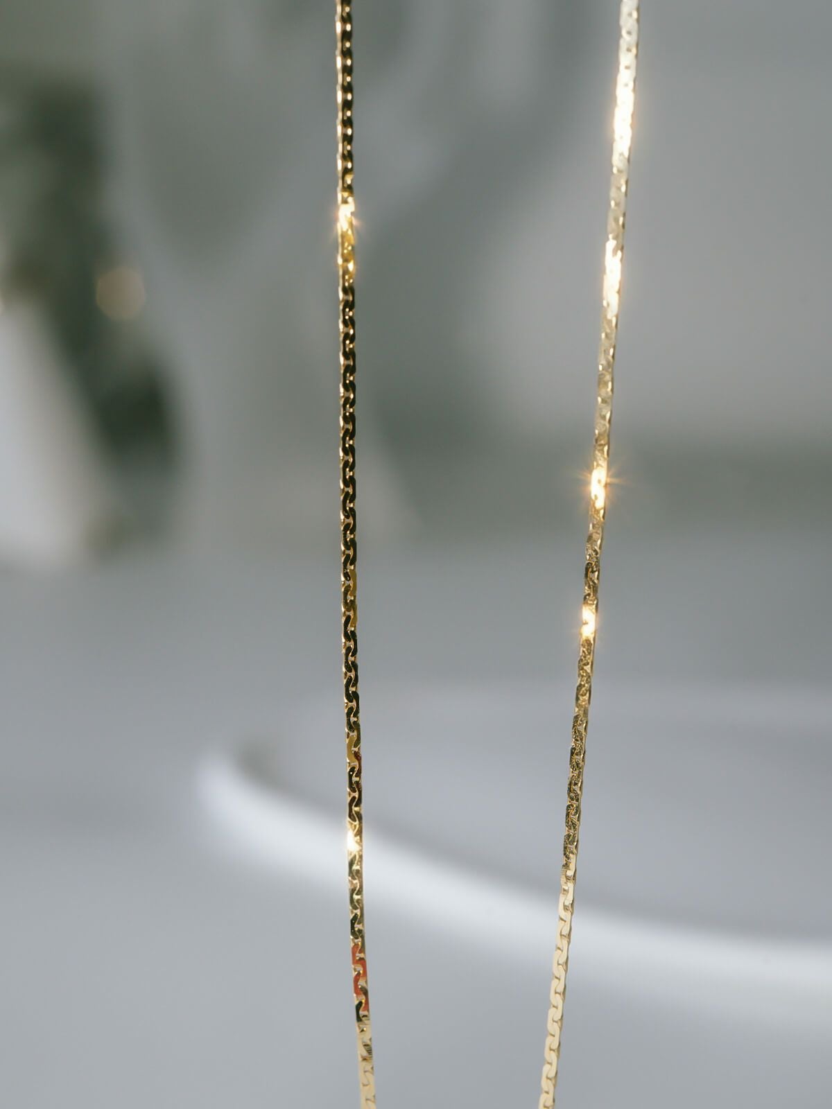 18金 ネックレス レディース 大人 チェーン 45cm 【ariadne-elne