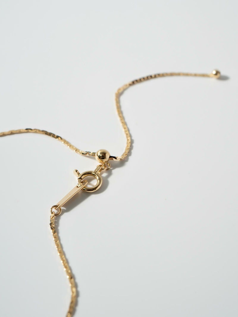 18金 ネックレス レディース 大人 チェーン 45cm 【ariadne-elne アリアドネ・エルネ】 ネックレス だけ 華奢 チェーンだけ 18K K18 ゴールド シンプル ゴールド スキンジュエリー 細い 大人 可愛い おしゃれ 軽量 普段使い 20代 30代 40代 50代 ギフト プレゼント 受注生産