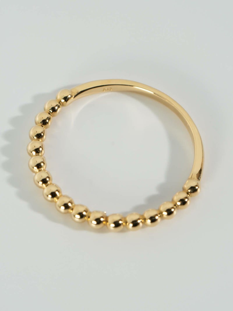 k10 リング 地金 指輪 レディース ゴールド 10金 シンプル 【milne ミルネ】 ミル打ち リング 10k ゴールド レディース 金属アレルギー対応 おしゃれ つけっぱなし 華奢 リング 重ね 付け 重ねづけ 繊細