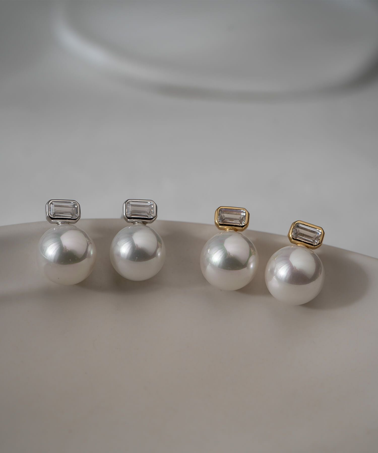 パール ピアス 一粒 10mm シルバー925 金属アレルギー対応 【cadrea