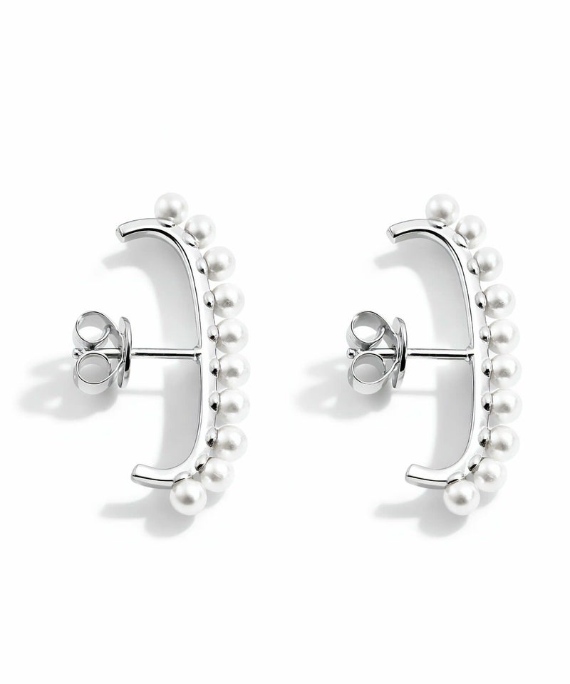 パール　ピアス 大ぶり　卒業式　入学式　セレモニー レディース