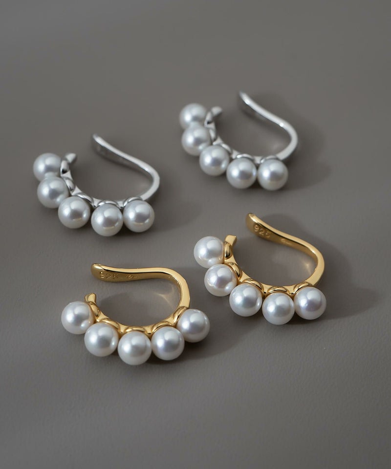 パール イヤーカフ レディース カジュアル フォーマル セレモニー