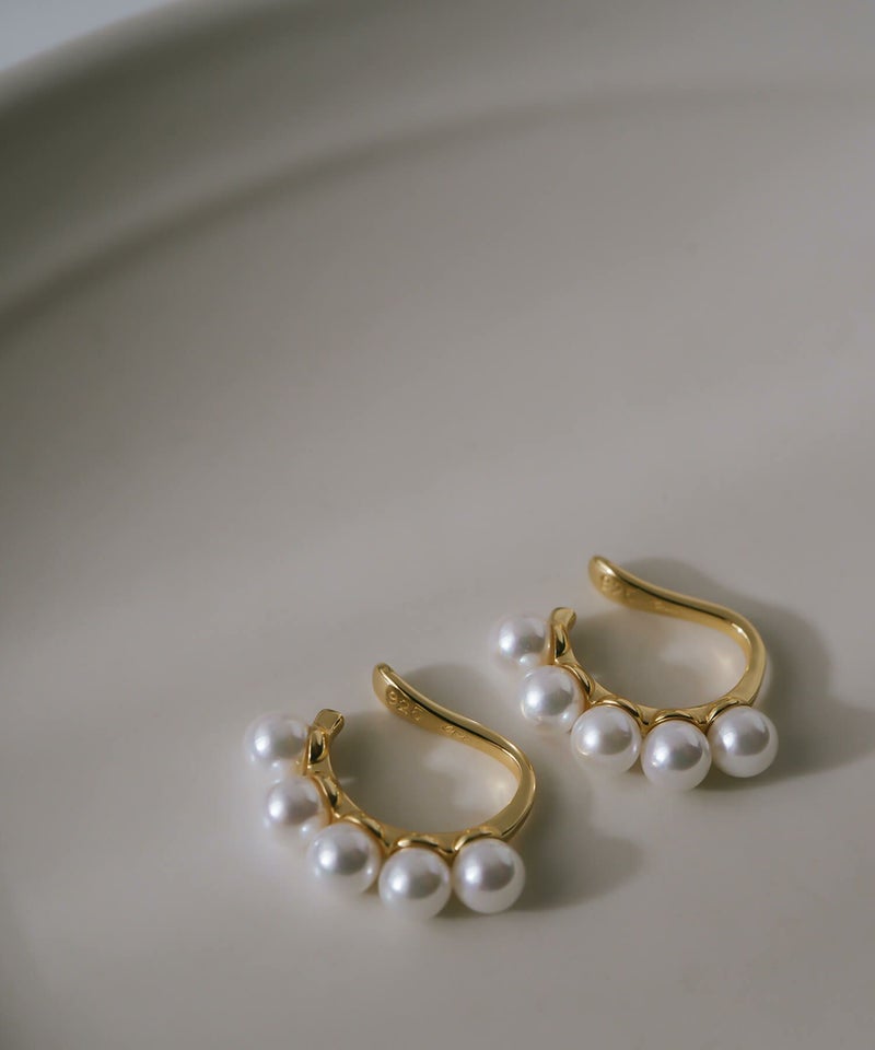 パール イヤーカフ レディース カジュアル フォーマル セレモニー