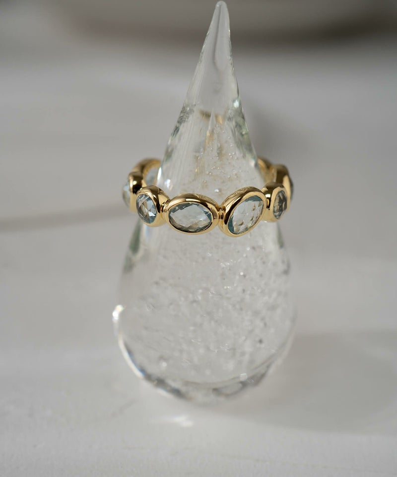 天然石 リング 指輪 フルエタニティリング 大ぶり