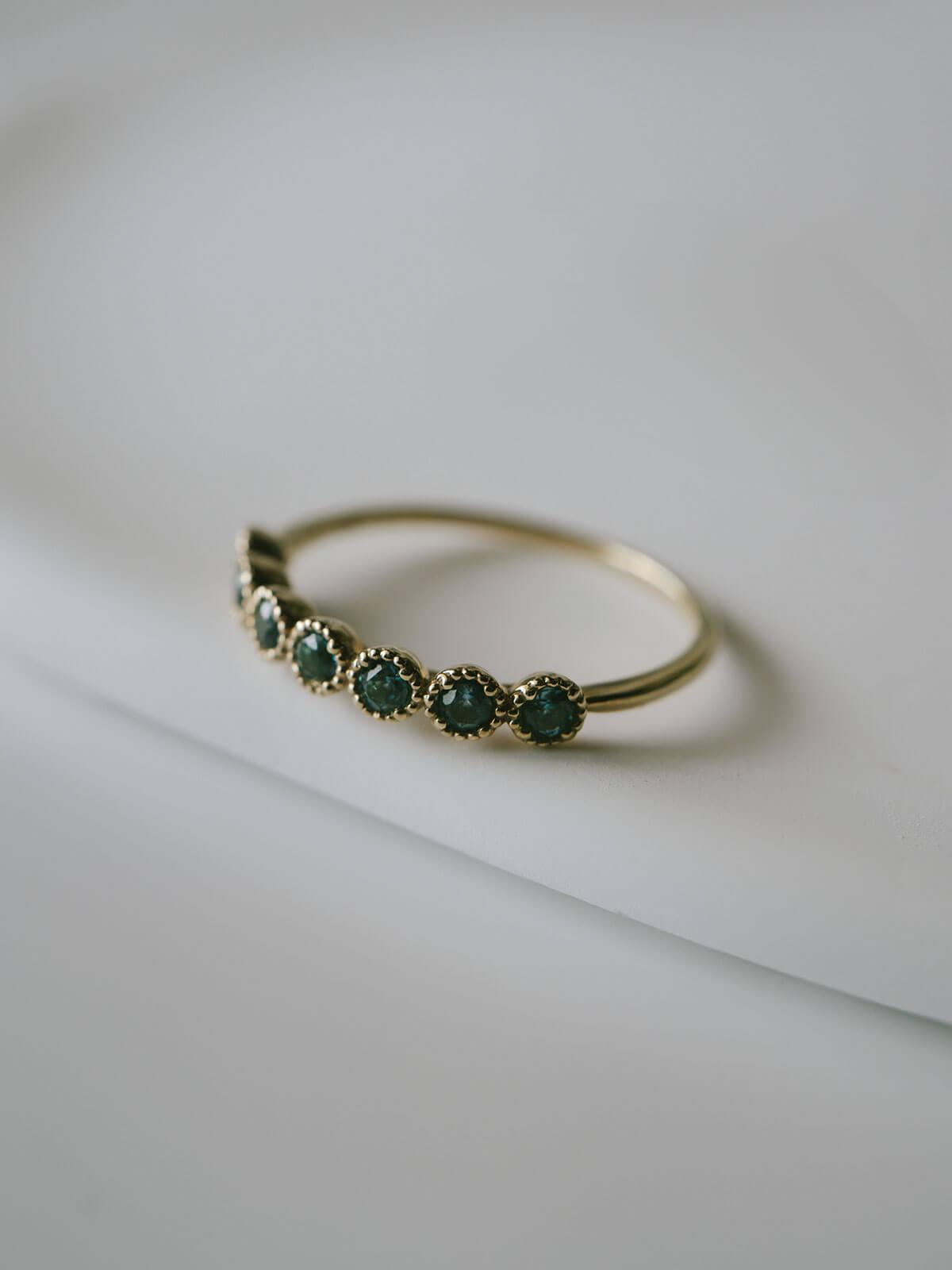 リング K10 カラーストーン 地金 極細 指輪 レディース つけっぱなし 天然石【palve-azur パルヴェ・アズール】 ブルー トパーズ  リング 金属アレルギー対応 華奢 きれいめ エレガント アクセサリー ジュエリー 彼女 妻 誕生日 プレゼント 記念日