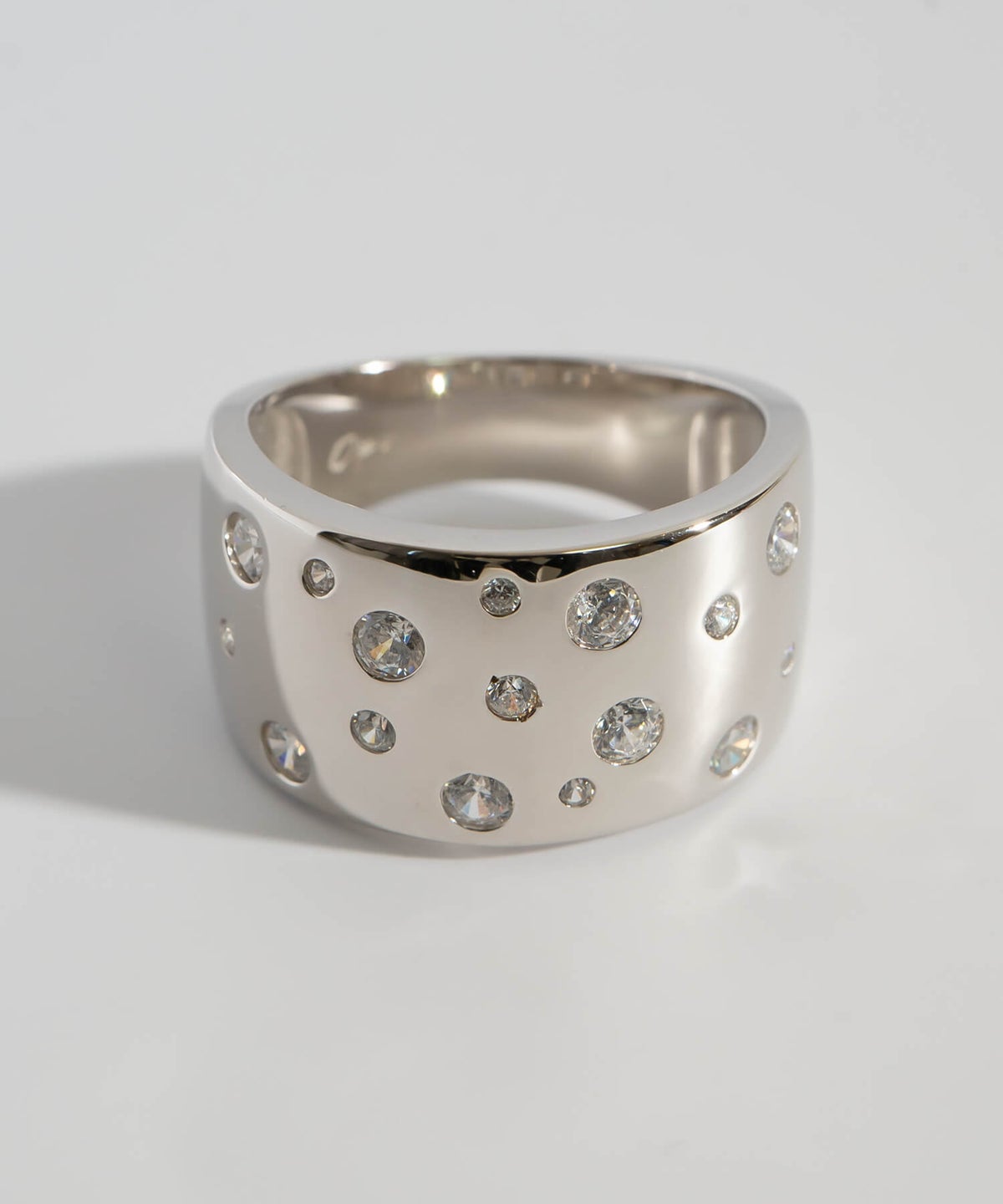 シルバー925 ワイド リング 大ぶり シンプル