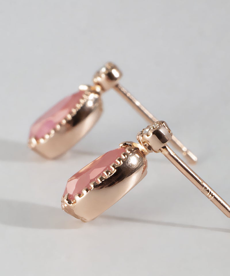 天然石 ピアス 小ぶり 可愛い　小さめ　オフィス